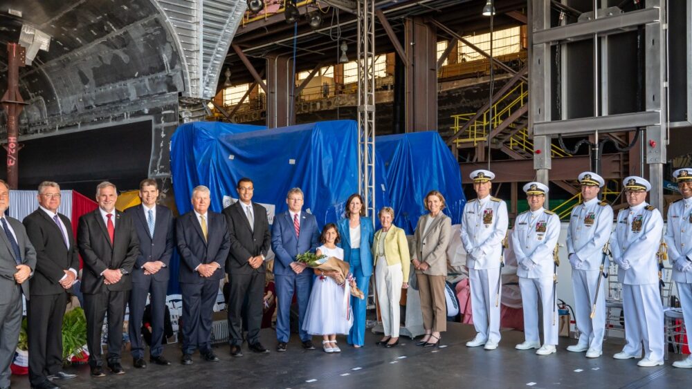 Austal Usa Christens Future Uss Kingsville Lcs Uss Kingsville